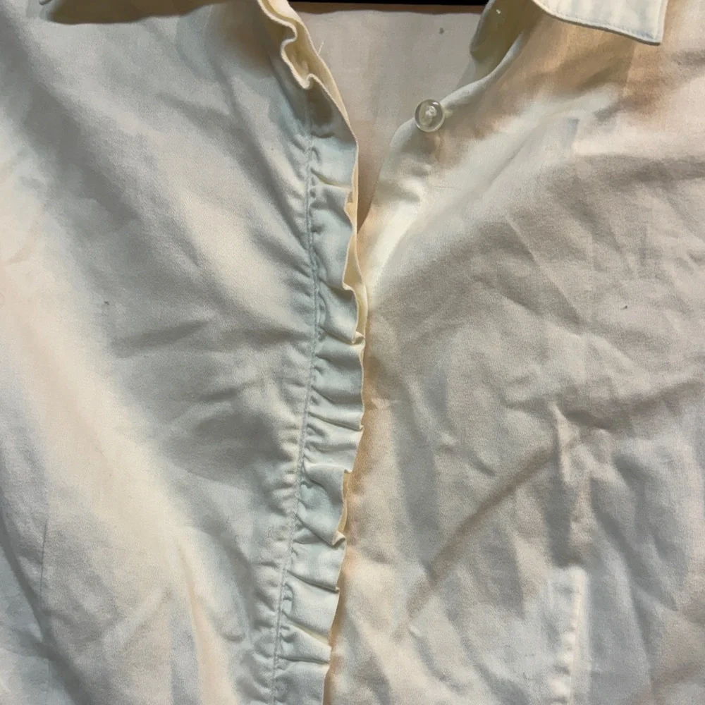 Casual Corner Annex Cream Blouse - Picture 4 of 7